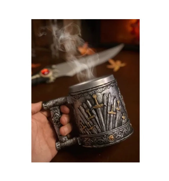 Game of Thrones Swords Steel Mug 400ml Decorative Collectible