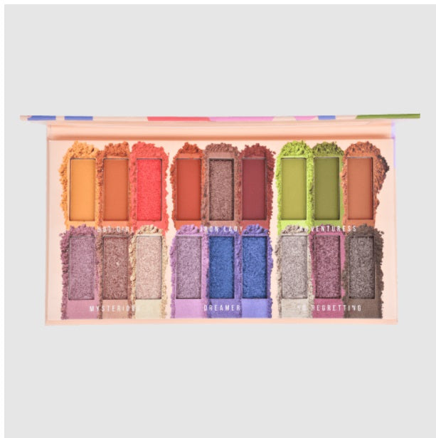 Brazilian Original Moody Eye Shadow Palette 18 Colors Eye Makeup Beauty Set