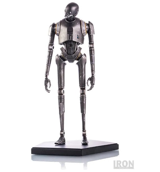 Original Star Wars Rogue One Android K-2so Art Scale 1/10 Miniature Iron Studios