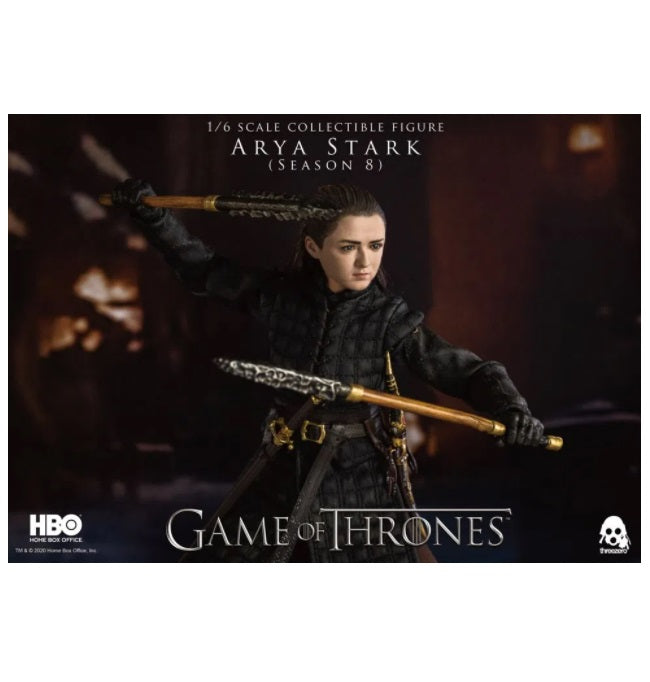 Threezero Arya Stark Game of Thrones 1/6 Action Figure Collectible Miniature