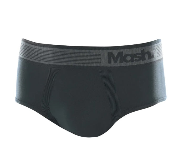 Lot of 3 Mash Microfiber Slip Seamless Gray Men Underwear Brazilian Original