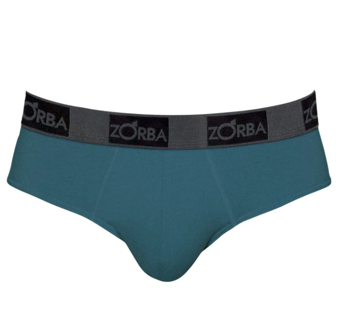 Lot of 3 Zorba Slip Plus 716 Acqua Tagless Cotton Underwear Original Brazilian