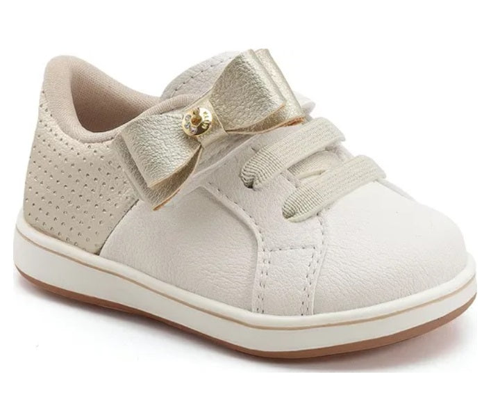 Klin Mini Moon Anatomic Gold Sneaker Kids Childish Shoe Outwear Brazilian