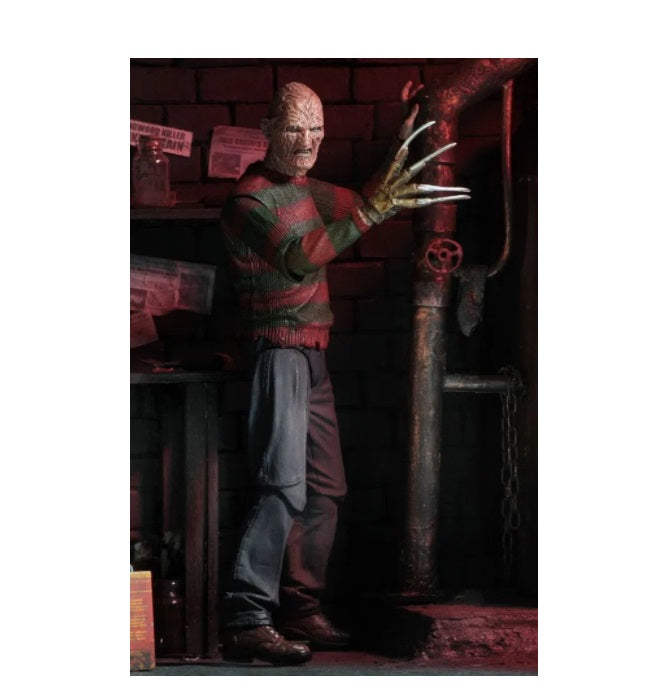 Neca Freddy Krueger Nightmare Elm Street Part 2 Ultimate 7" Collectible Figure