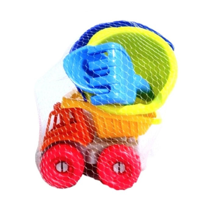 Brazilian Original Gulliver Acqua Mini Beach Truck Park Sand Kids Toys 4 Pcs