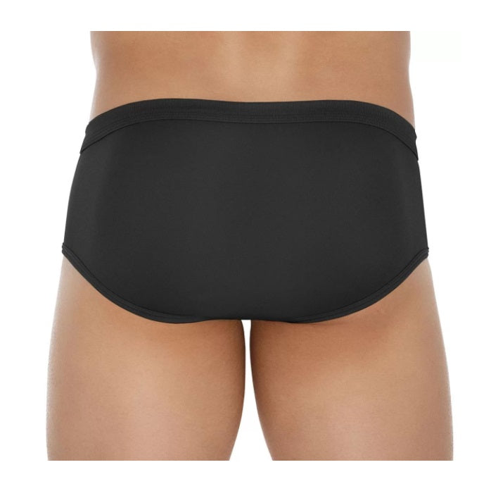 Lot of 3 Zorba Slip Lux 911 Polyamide Tagless Male Black Underwear Brazilian