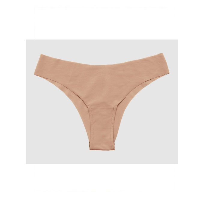 Lot of 3 Hope Nude Line Bikini Panty Beige Cotton Lingerie Underwear Brazilian