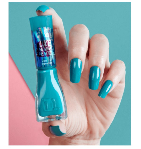 Brazilian Original Dailus Ôxe Minha Gente Gkay Nail Polish Kit 6 Colors Beauty Art