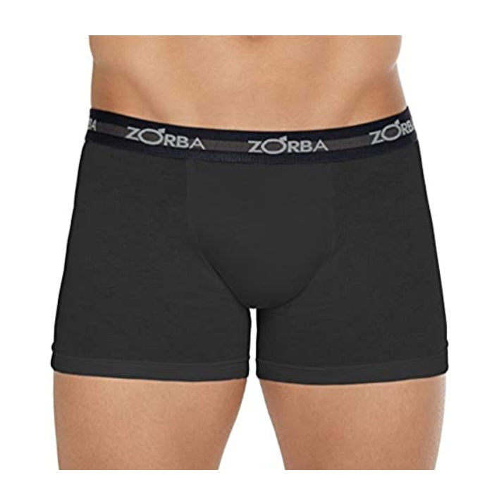 Lot of 3 Zorba Boxer Max 702 Cotton Black Male Underwear Original Brazilian