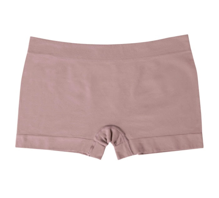 Lot of 3 Mash She Microfiber Seamless Lilac Boyshort Panty Underwear Brazilian