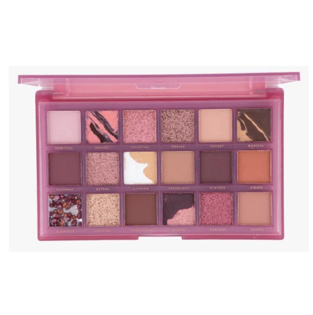 Brazilian Original Mystic Glow Eyeshadow Palette 18 Colors Makeup Eye Beauty