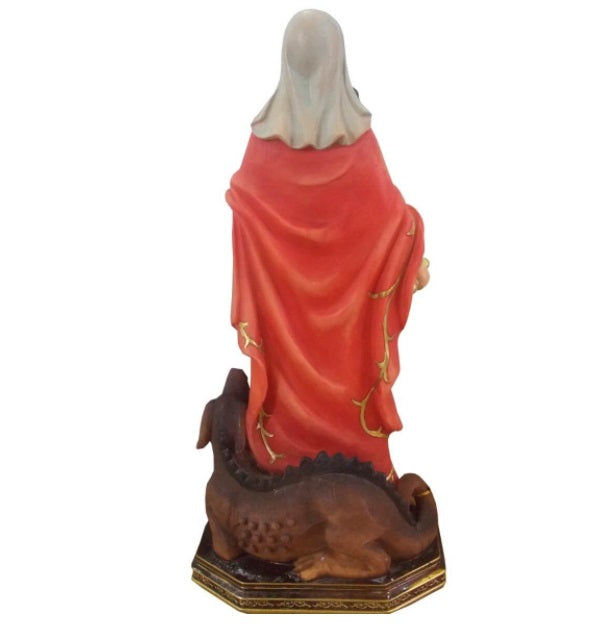 Brazilian Santa Marta Saint Resin Image 42cm Religious Collectible Decoration