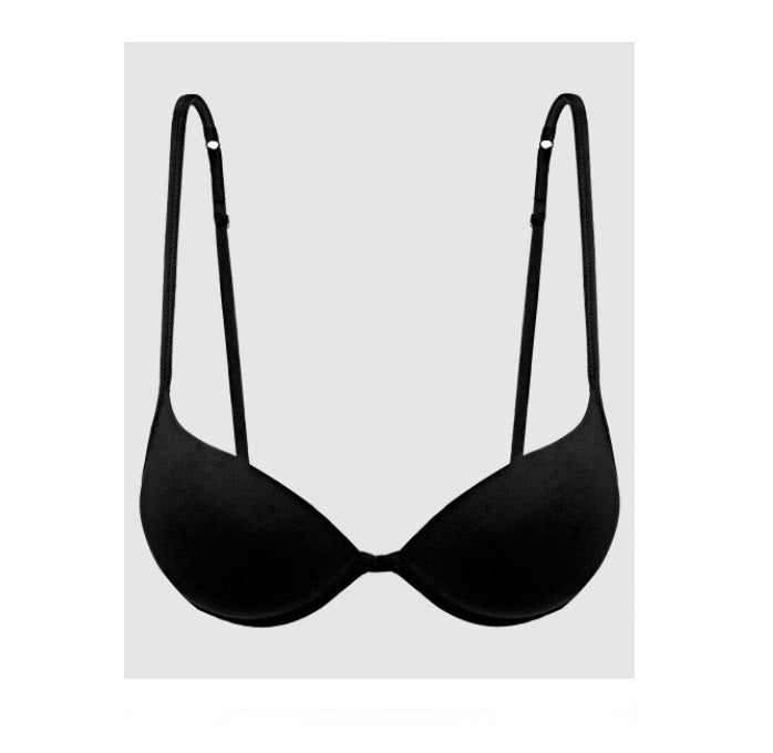 Hope Touch Push Up Bra Microfiber Black Underwear w/ Support Brazilian Original