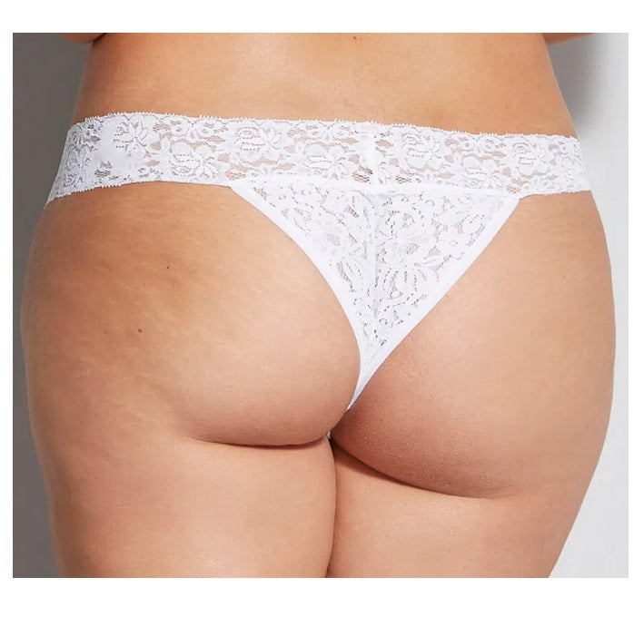 Lot of 3 Hope Happy White Lace Panty Cotton Underwear Lingerie Brazilian