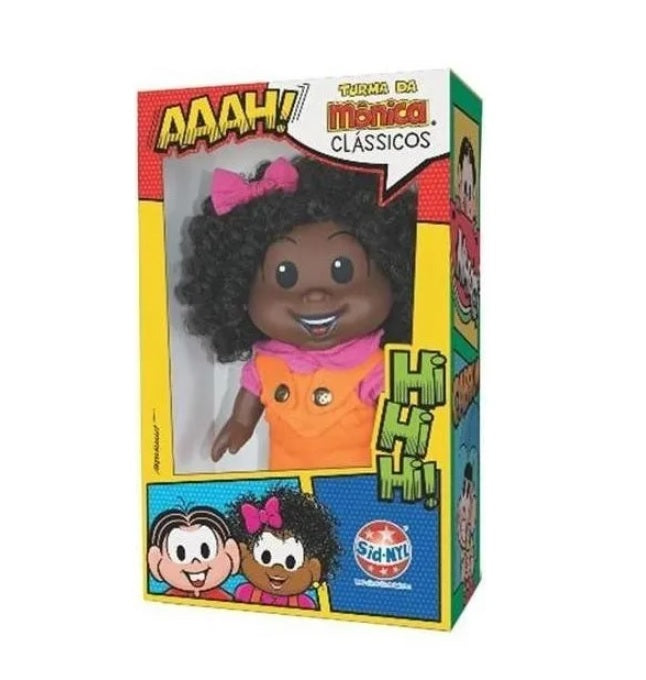 Brazilian Milena Vinyl Doll 25cm Turma da Mônica Gang Collectible Toy Sid-nyl