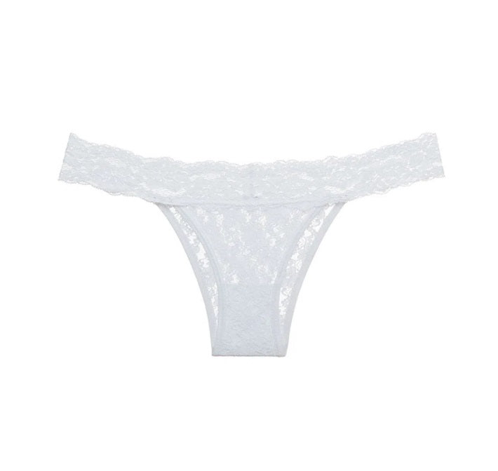 Lot of 3 Mash She Sweetie Lace White Panty Underwear Lingerie Brazilian Original