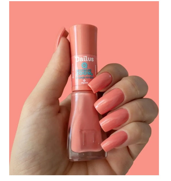 Brazilian Original Dailus Me Chama No Zoom Nail Polish Set Kit 5x8ml Beauty Art