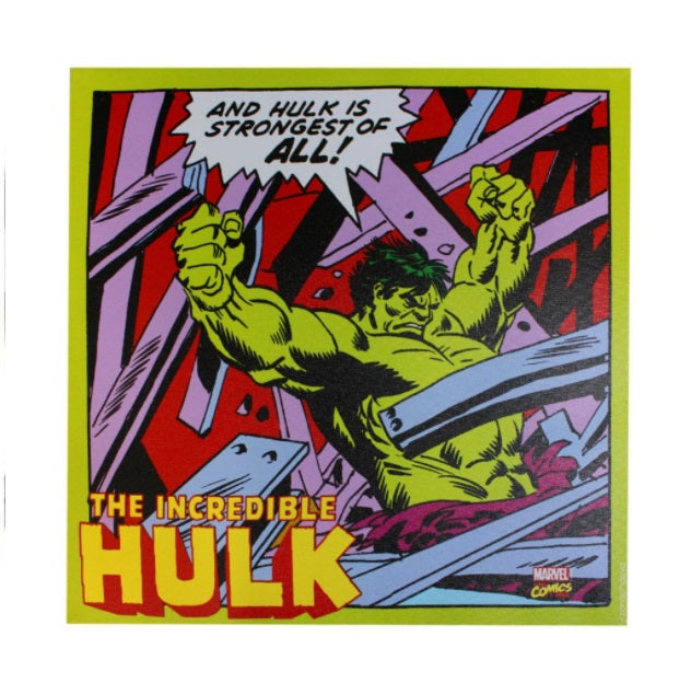 Marvel Hulk Action Canvas 40x40 Decorative Collectble Painting Printing Art
