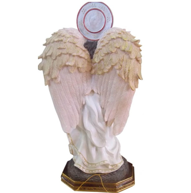 Brazilian Original São Gabriel Saint Resin Image 42cm Religious Collectible Decor