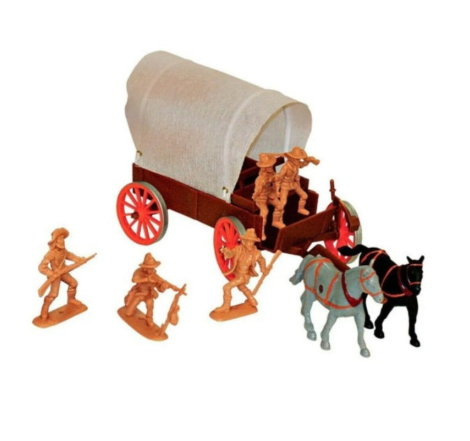 Original Gulliver Apache Cowboys Camping Vintage Indian Miniature Toy