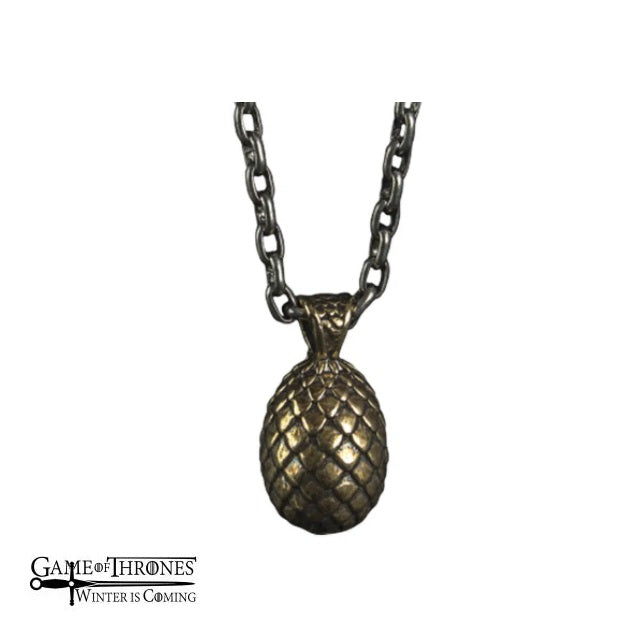 Game of Thrones Dragon Egg Necklace Pendant Collectible Jewelry Geek Art