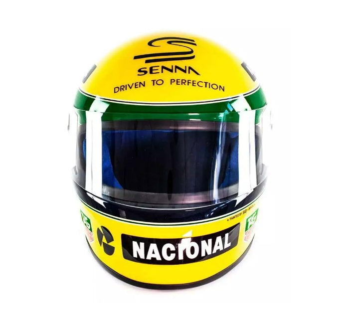 Brazilian Ayrton Senna Bercy France F1 1993 Helmet Replica Sports Collectible