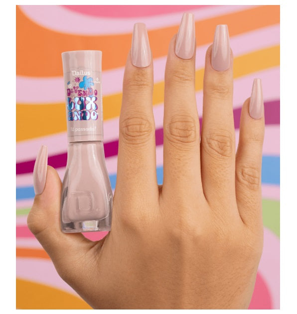 Brazilian Original Dailus Devendo e Luxando Nail Polish Kit 7 Units Beauty Art