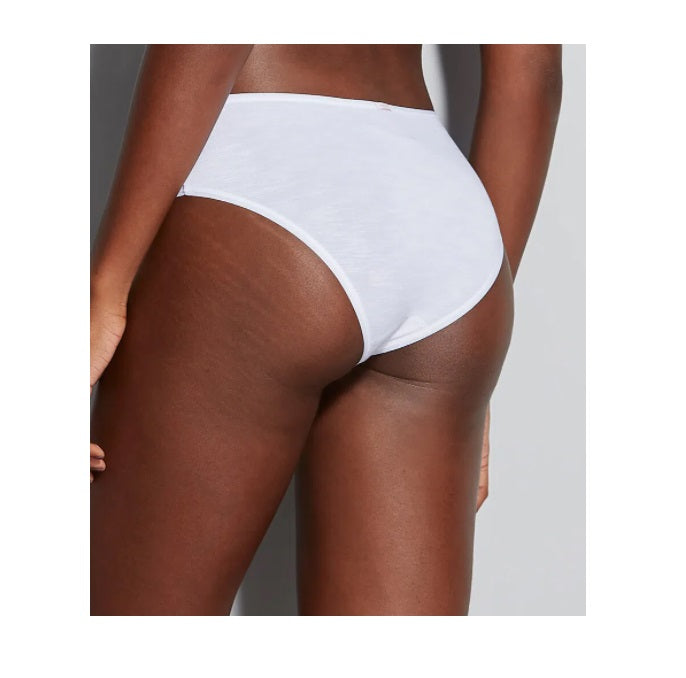 Lot of 3 Hope Green Line High Waist Modal White Panty Underwear Brazilian