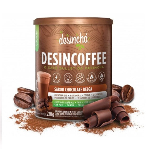 Desincoffee Belgian Chocolate Flavor Arabica Bullet Coffee 220g - Desin