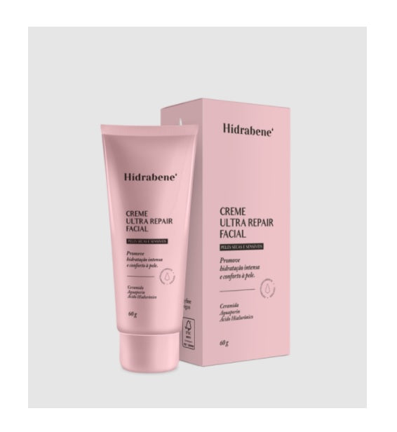 Skin Care Ultra Repair Facial Hydration Protection Softness Cream 60g Hidrabene