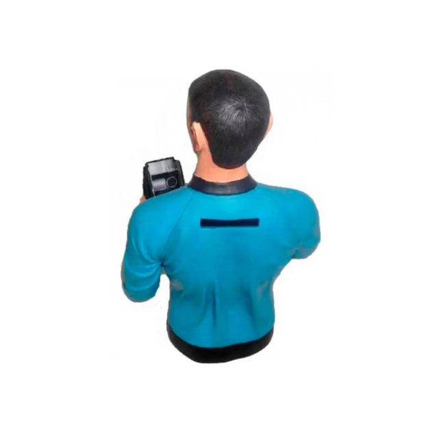 Star Trek Diamond Spock Piggy Bank Money Safe Box Decorative Collectible