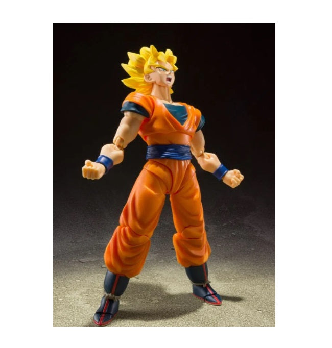 Bandai Goku Super Saiyan Fullpower Dragon Ball S.H.Figuarts Figure Miniature