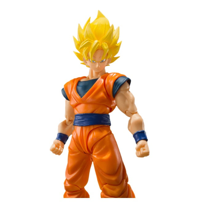 Bandai Goku Super Saiyan Fullpower Dragon Ball S.H.Figuarts Figure Miniature