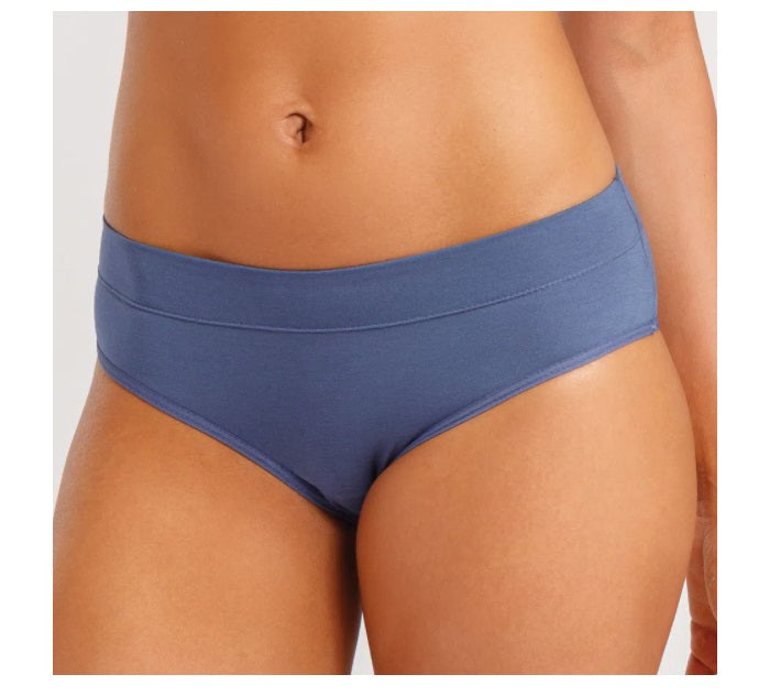 Lot of 3 Mash She Modal Basic Panty Blue Jeans Underwear Lingerie Brazilian