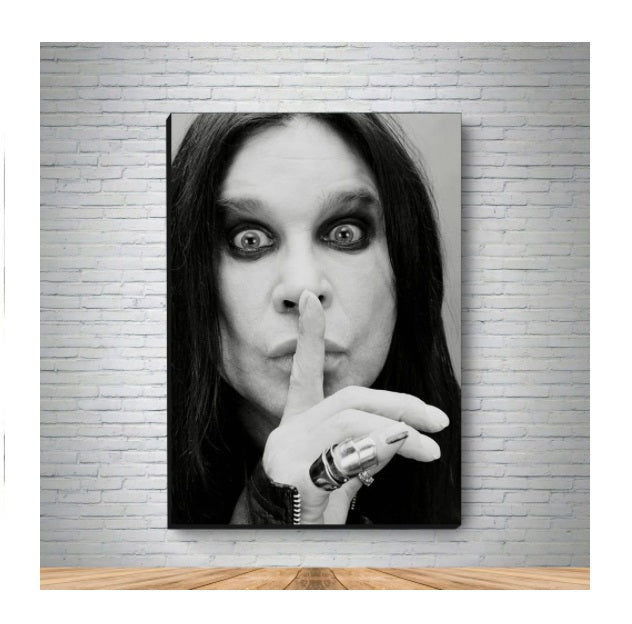 Ozzy Osbourne Canvas Decorative Collectible Printing Painting Framework A5