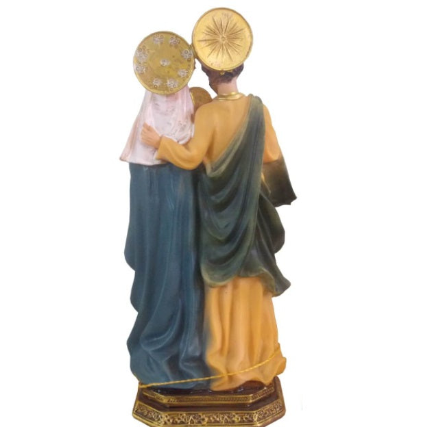 Brazilian Original Holy Family Resin Image 42cm Religious Collectible Decoration