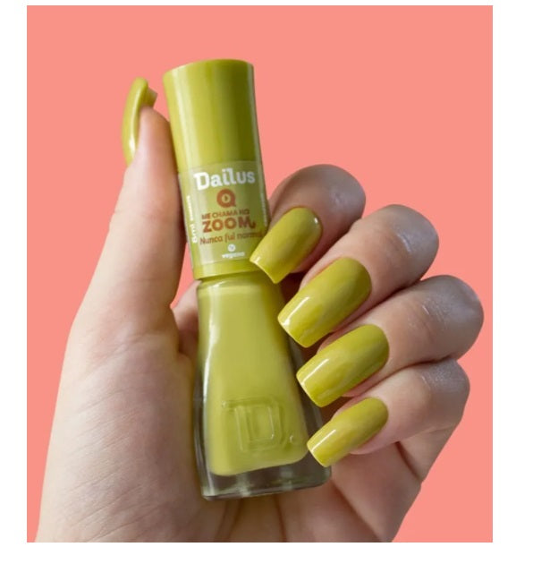 Brazilian Original Dailus Me Chama No Zoom Nail Polish Set Kit 5x8ml Beauty Art