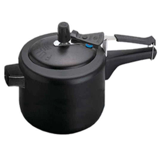 Original Aluminium Black Non-Stick Coating Pan Pressure Cooker 7 Liters - Fulgor