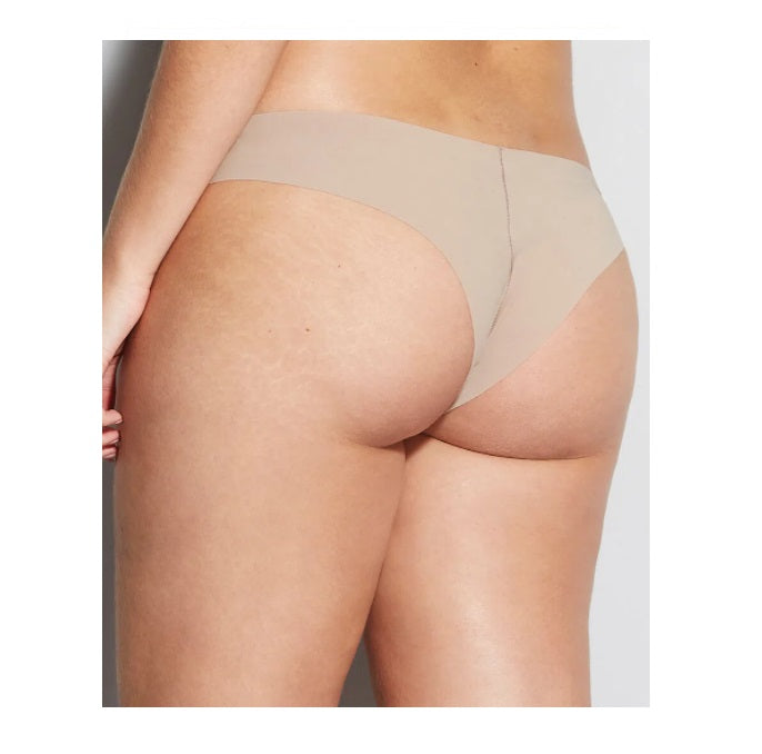 Lot of 3 Hope Nude Line Bikini Panty Beige Cotton Lingerie Underwear Brazilian