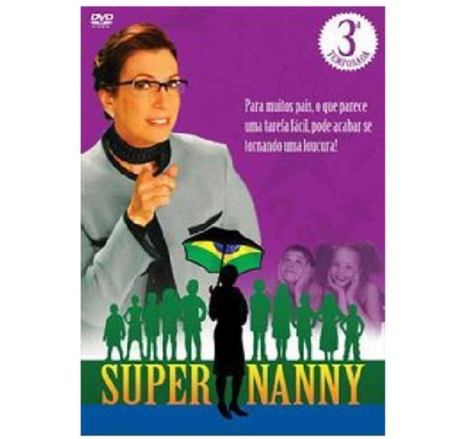 Brazilian Original Collectible DVD Super Nanny Complete 3rd Season SBT