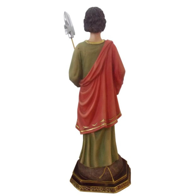 Brazilian São Judas Tadeu Saint Resin Image 42cm Religious Collectible Decoration