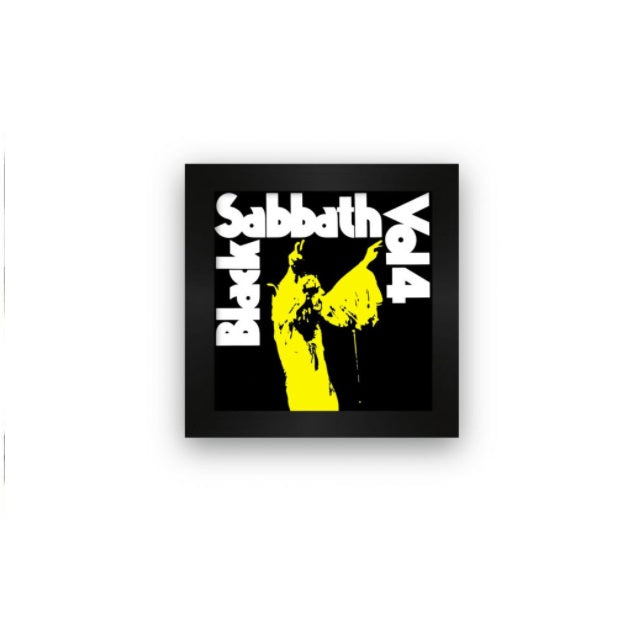 Black Sabbath Vol. 4 Tile w/ Frame Decorative Collectible Framework Printing Art