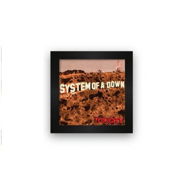 Toxicity System of a Down Tile w/ Frame Decorative Collectible Framework Painting