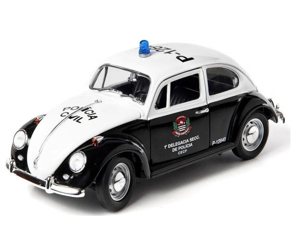 São Paulo Civil Police Fusca Beetle Brazilian Service Car Collection IXO
