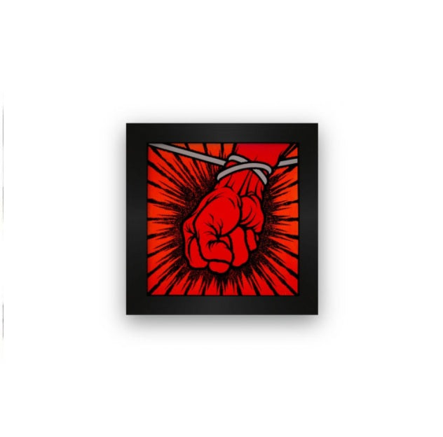 Metallica St. Anger Tile w/ Frame Decorative Collectible Framework Printing Art