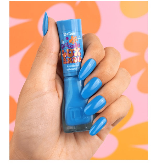 Brazilian Original Dailus Devendo e Luxando Nail Polish Kit 7 Units Beauty Art