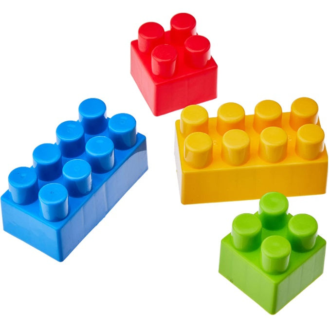 Brazilian Gulliver Chair Bricks & Klicks Mount Stack Up Blocks Toys Kids 40 Pcs