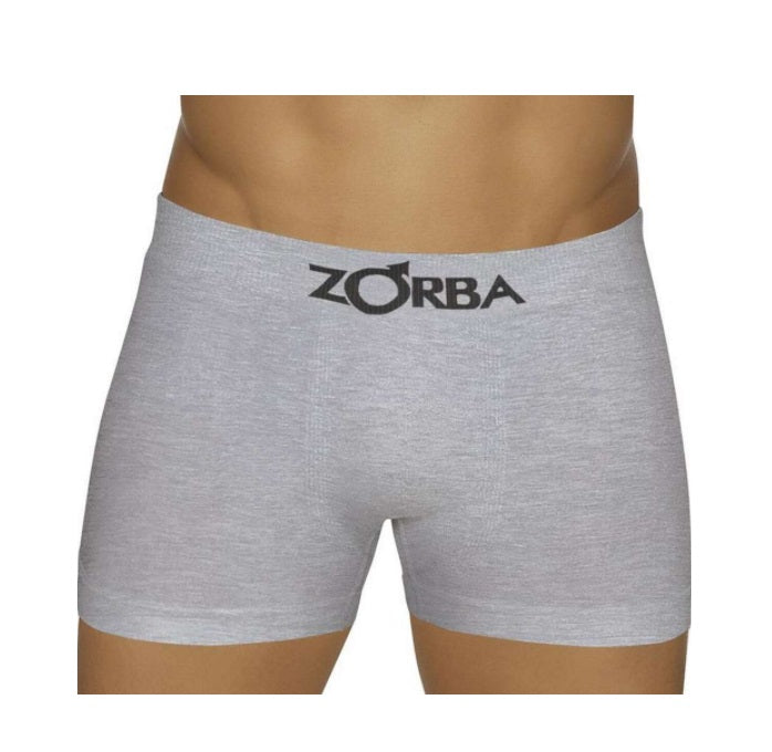 Lot of 3 Zorba Boxer Cotton  Seamless Tagless Gray Underwear Original Brazilian