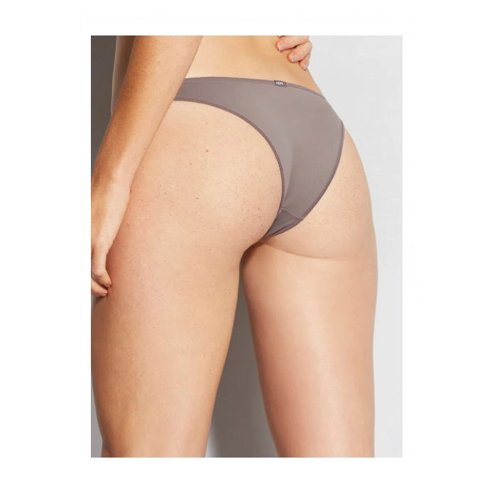 Lot of 3 Hope Touch Microfiber Bikini Panty Hazelnut Cotton Underwear Brazilian
