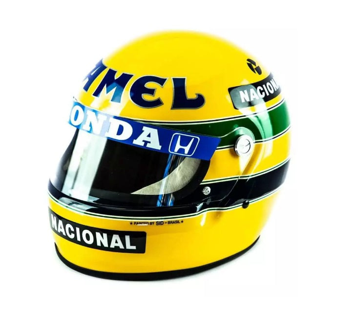 Brazilian Ayrton Senna Tri F1 Championship 1991 Helmet Replica Sport Collectible